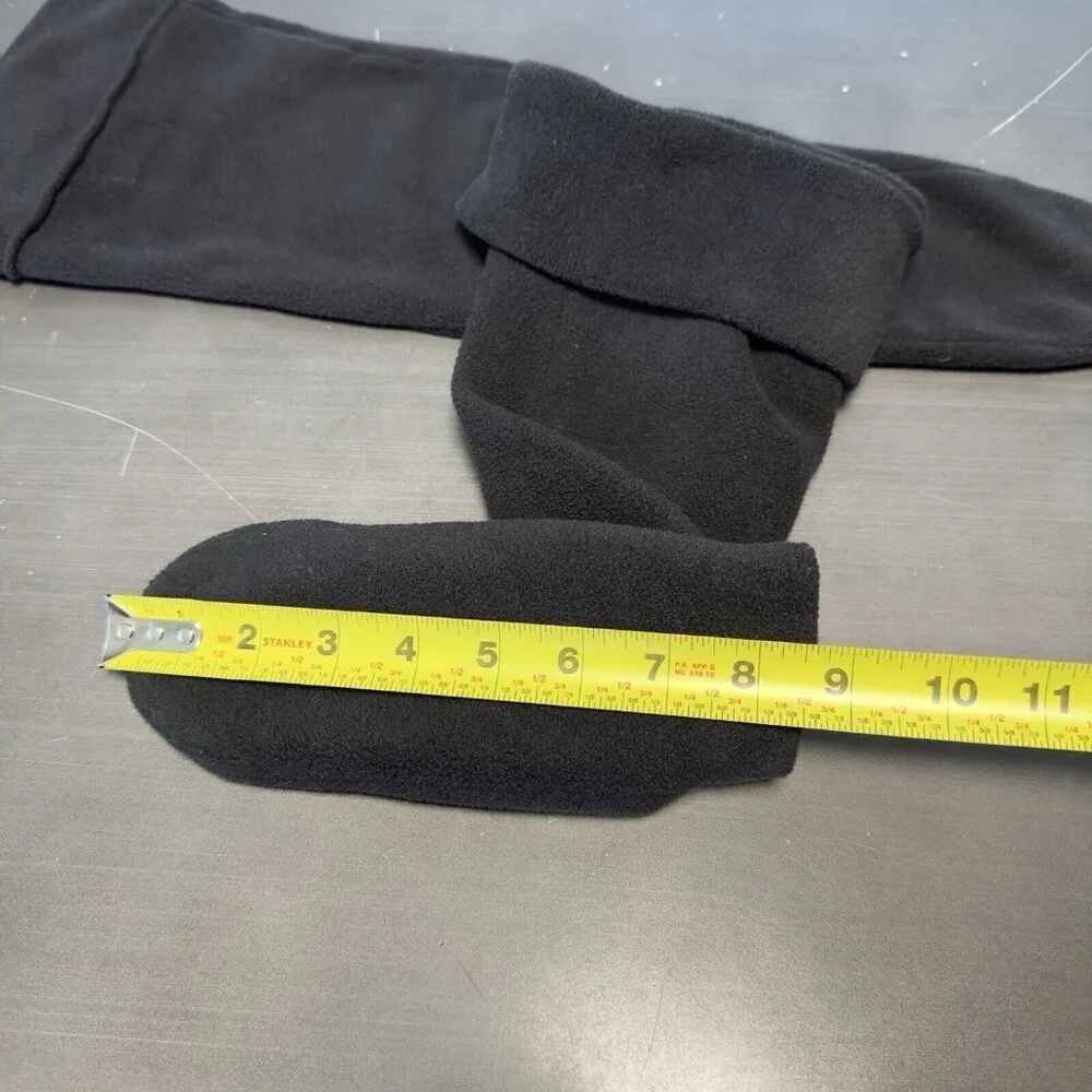 Capelli Pol Black Rain Snow Boot Fleece Insert‎ Liner Cuffed Medium 7-9